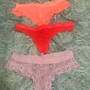 NWOT Vs Pink underwear bundle